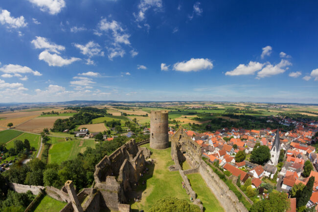 Münzenberg Burgpanorama