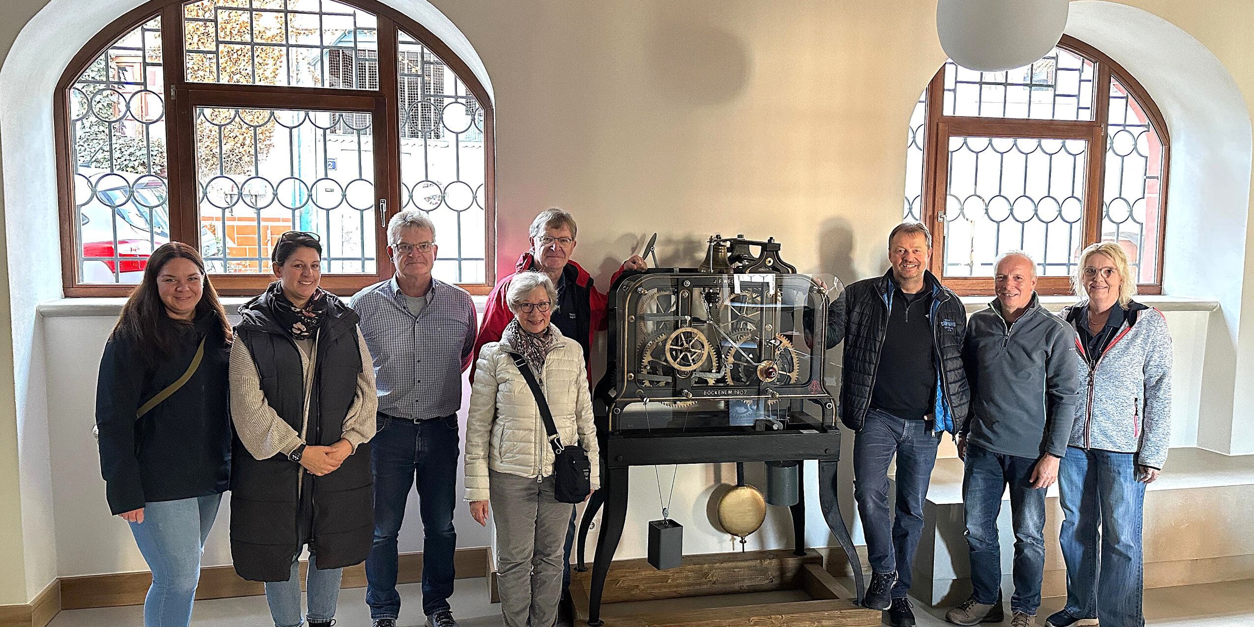 TURMUHRVORSTAND_Muenzenberg_2024 Münzenberger Turmuhr restauriert