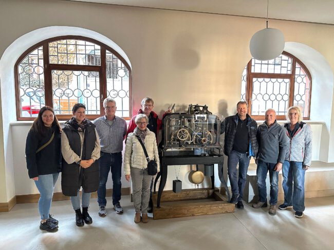 Münzenberger Turmuhr restauriert