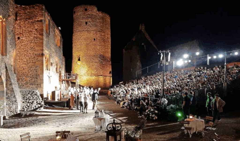 Letzter Vorhang auf Burg Münzenberg