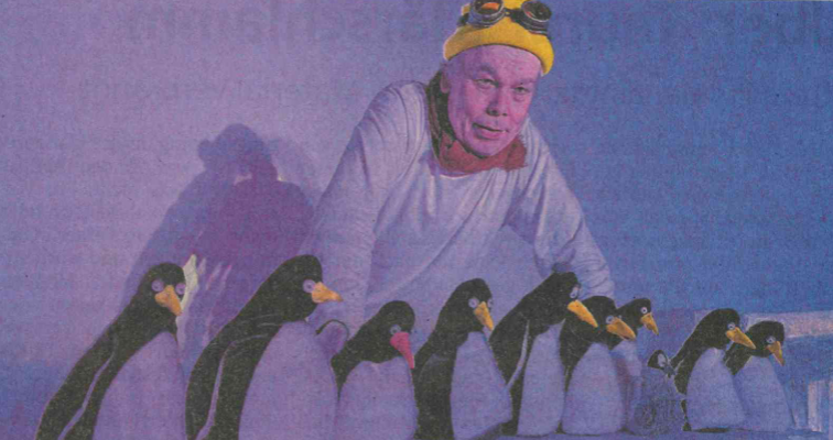 Pinguin-Abenteuer im Bürgerhaus Gambach begeistert junge Zuschauer